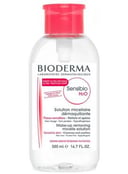 Bioderma Sensibio H2O Micellar Water Make-Up Remover for Sensitive Skin - Face and Eyes, 500ml Pump