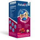 Astakrill , krill oil and Red omega-3 - 30 Softgel Capsules