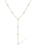 The Celestia Bezel-Set Diamond Y-Necklace