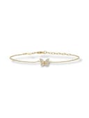 Butterfly chain bracelet