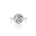 The Eternal Micropavé Halo Ring