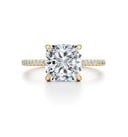 Le voeu solitaire diamonds ring
