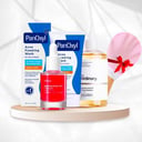 مجموعة تصحيح البشرة والتقشير – PanOxyl 10  + سيروم Anua + مقشر The Ordinary + هدية الليفة الكورية