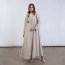 لينن بيج مع تطريز يدوي