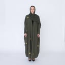كريب مغسول مع تطريز