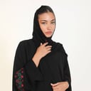 كريب بارد مع تطريز احمر