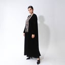 مخمل اسود مع شك احجار