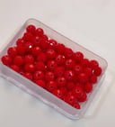 علبة خرز اساور كرستال  6ملم