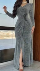 فستان جدائل 