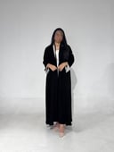 ملكي مع أكمام سواره بفتحة بيج