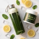 بودرة Alora الاخضر