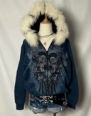 blue jacket