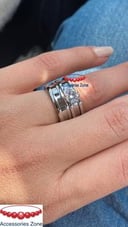 Stainless band and ring 