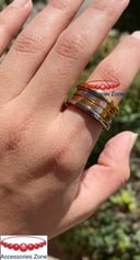 Stainless triple band