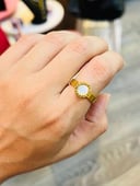 White bvlag*ri ring 