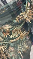 chiffon crepe scarf