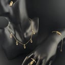 طقم مسيكا ذهب عيار 18