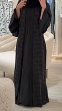 عبايه كلوش قصه ناعمه 