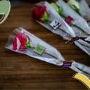 وردة التأسيس مع حبة شوكلت