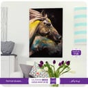 158 - رسمة الخيل الملون