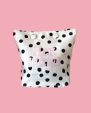 HÉRLEN Pouch Bag in Polka Dots