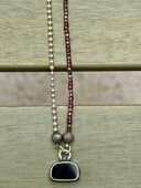 Crimson Twist Necklace