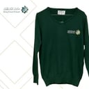  Sweater Vest Long Sleeve Green