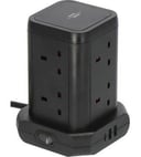 توصيلة كهريائية برج مع منافذ USB للشحن السريع -8مخارج من ماركة brennensthl 