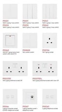 Demo Class White Piano Plug Set