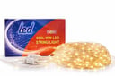 حبل إضاءة LED داخلي 50 متر - 500 لمبة لون أبيض دافئ ( 2700K)حبل 