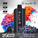سحبة الكيف 25000 موشة عنب اسود ALKIF 25000 PUFFS BLACK GRAPE