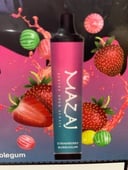 سحبة مزاج ديمون 4000 سحبه فراولة علكة Demon mazaj 4000 strawberry bubblegum