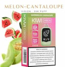 سحبة كيوي فيجن 20000 موشة بنكهة بطيخ شمام KIWI Vision Watermelon Cantaloupe 20000 PUFFS