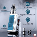 جهاز شيشة فوبو دراق 3 تي بي بي اكس تانك VOOPOO Drag 3 TPP-X Kit 177W