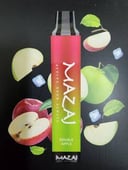 مزاج 4000 سحبة تفاحتين mazaj 4000 puffs Double Apple
