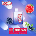 سحبة بومب 6000 بوف بلو راز مكس توت BOMB 6000 PUFF Blue Razz