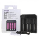 شاحن بطاريات رباعي ايفست Slim K4 - Efest Slim K4 Charger