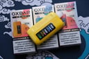 اوكس بار 30000 شفطة تحكم نيكوتين وبرودة - Oxbar ICE-NIC Control 30K Puff