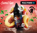 نكهة سولت خوخ ايس من سامز فيب Peach Power Frozen Sams Vape Salt