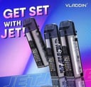 شيشة و سحبة فلادين جيت VLADDIN JET KIT