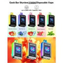 GEEK BAR سحبة سيجارة جيك بار 23000 شفطة عدة نكهات 50 نيكوتين استخدام مره واحده من جيك فيب