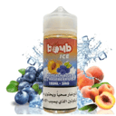 نكهة فيب بومب خوخ توت ازرق ايس - Peach Blue Raspberry Ice - 120ML