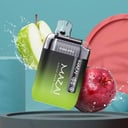 مزاج 9000 سحبة تفاحتين MAZAJ 9000 PUFFS DOUBLE APPLE