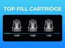 بود حبه واحده اكسليم برو سحبه و شيشه بمقاومة متعدد من اوكسفا XLIM CARTRIDGE POD