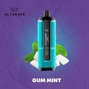 كراون بار الفاخر 15000 سحبة بطعم علكة بالنعناع AL FAKHER CROWN BAR HYPERMAX 15000 PUFFS GUM MINT