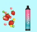 سحبة مزاج 5000 موشة ديمون فراولة علكة mazaj demon 5000 puffs strawberry bubblegum