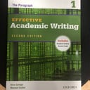 effective academic writing 1 second edition