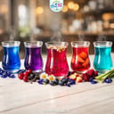 Package Blue Tea (5 Products): Blue Tea + Chamomile Tea + Cranberry Tea + Lemongrass Tea + Peach Tea