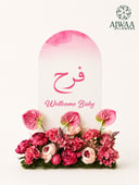 تنسيق استقبال مولودة