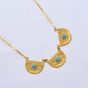 عقد اعشيرجات مناسب للكبار و الاطفال ذهب 21